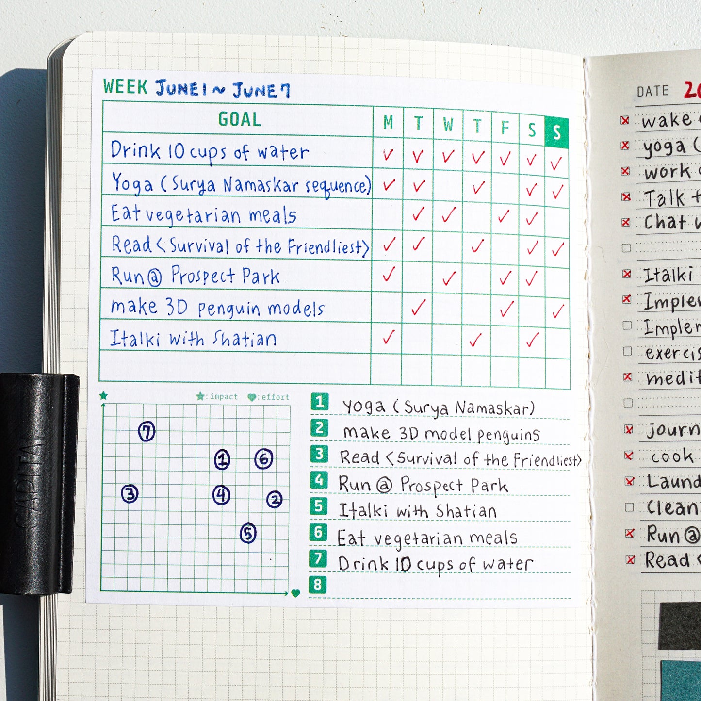 Weekly Goal Tracker