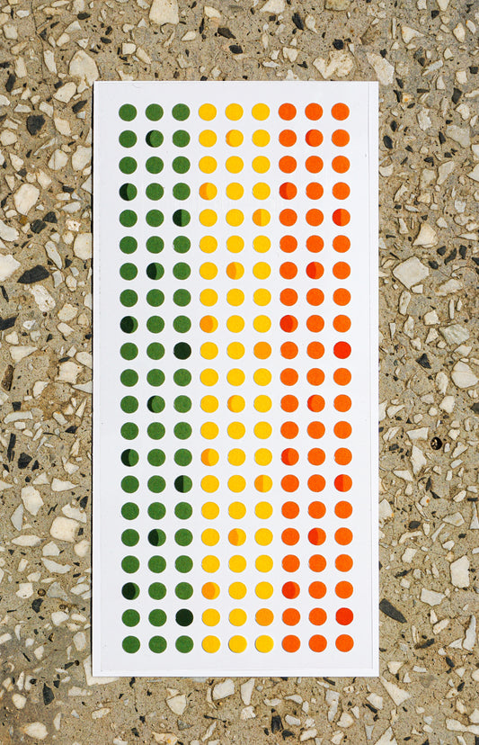 Spring Flower Lunar Dots